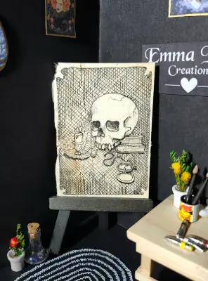 Curiosities aceo art card thumbnail 1