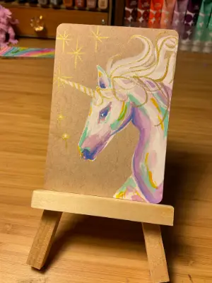 Into A Dream aceo art card thumbnail 2