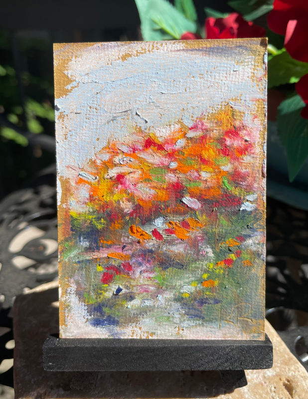 Where Summer Lingered aceo art card