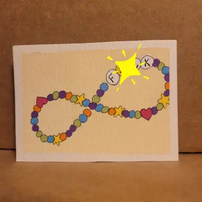 Best Fucking Friends aceo art card thumbnail 1