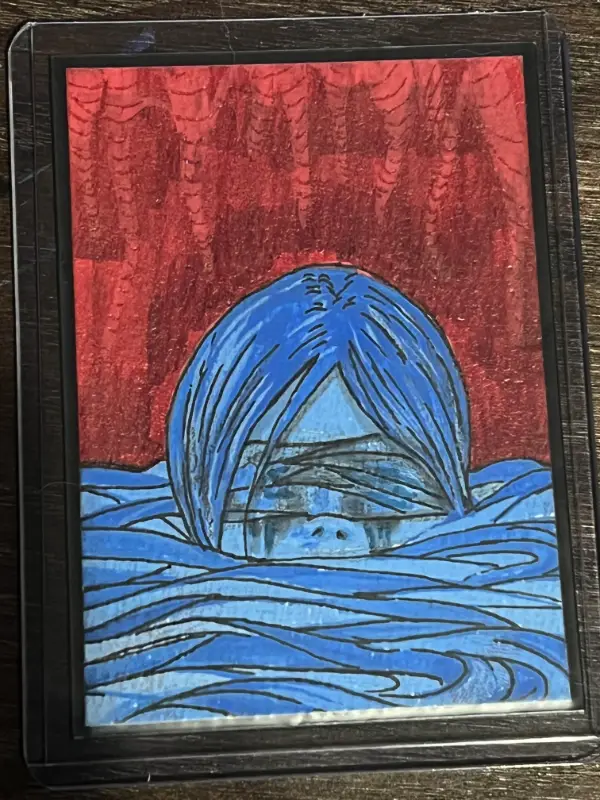 Dont Cry aceo art card