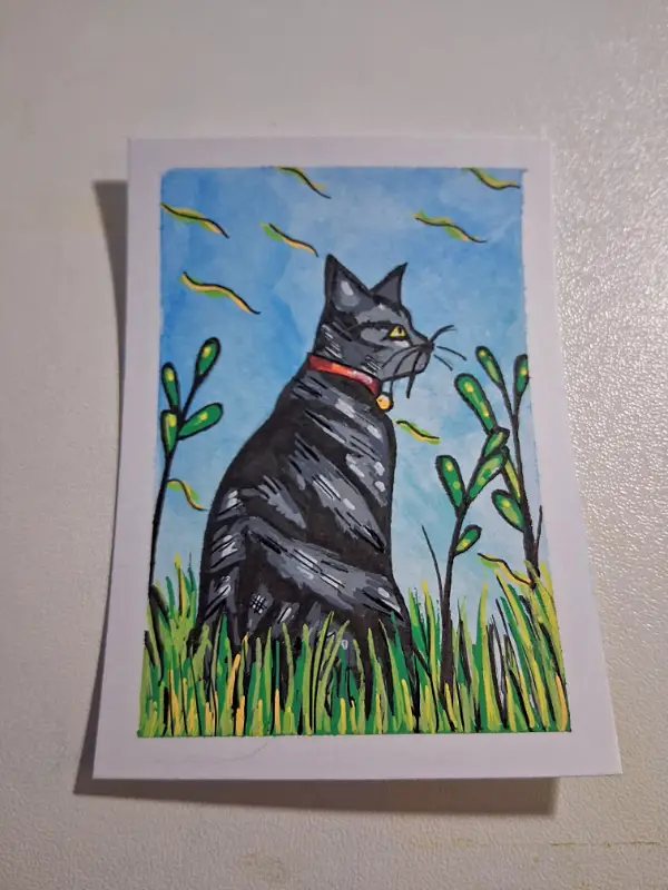 Field Trip aceo art card