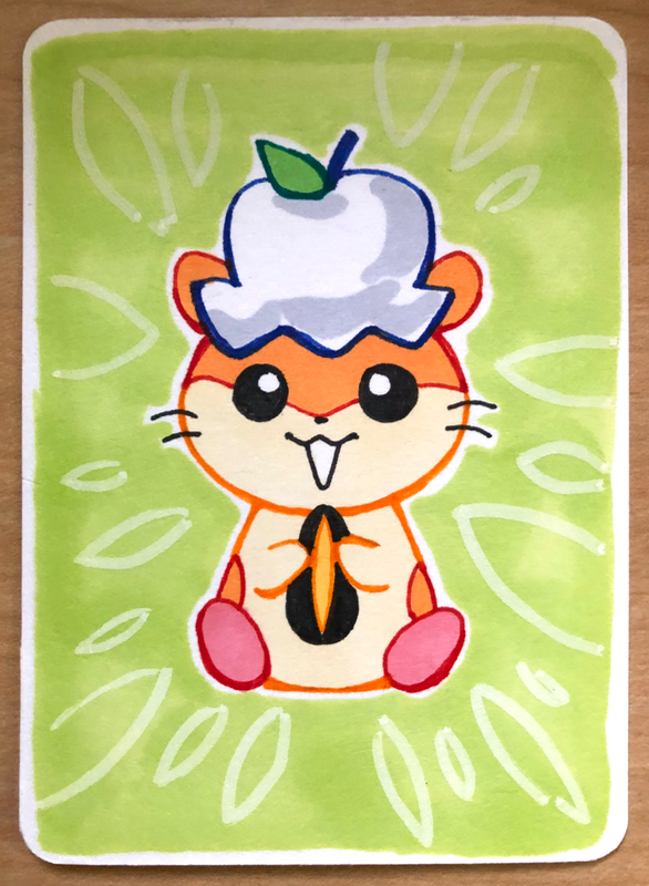Corocorokuririn aceo art card