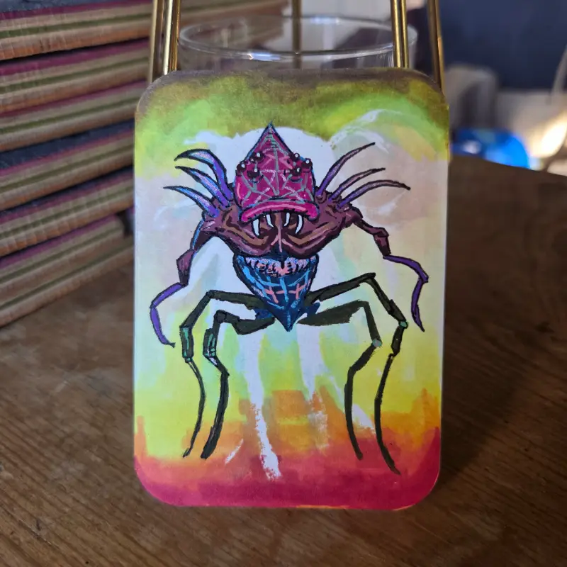 SUMMONED aceo art card
