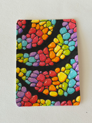 ACEO ACT Candy Flow aceo art card thumbnail 1