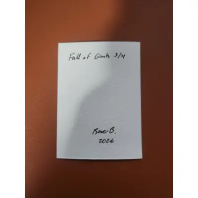 Fall of Giants 3 - Eucalpytus tree aceo art card thumbnail 2