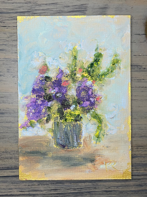 Fresh Gathered aceo art card thumbnail 2