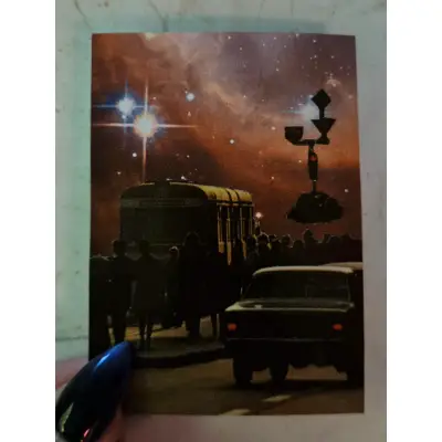 Wait for the Light aceo art card thumbnail 1