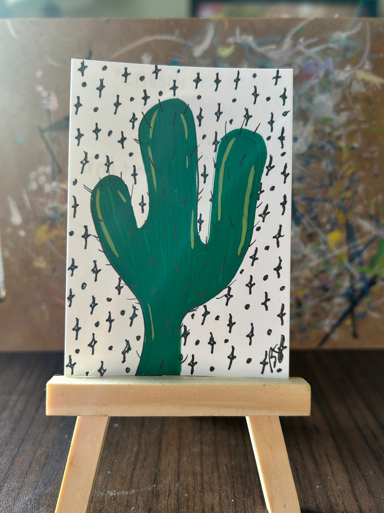 Desert Nights aceo art card