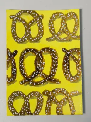 Don't Get It Twisted aceo art card thumbnail 1