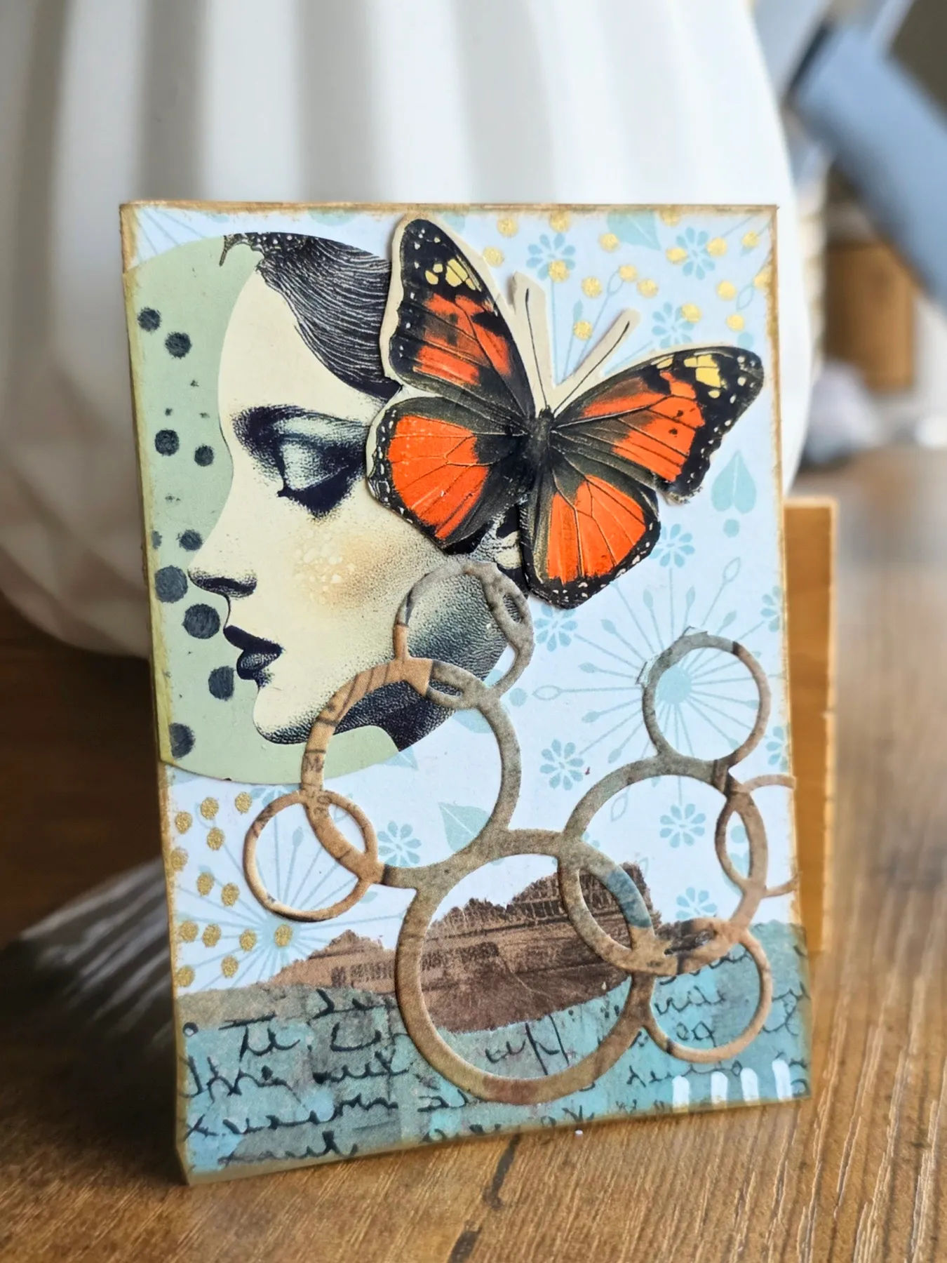 Quiet Transformation aceo art card