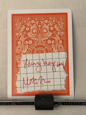 Rainy May #4 collage by Mazerzine Tame Impala quote pink flower aceo art card thumbnail 4