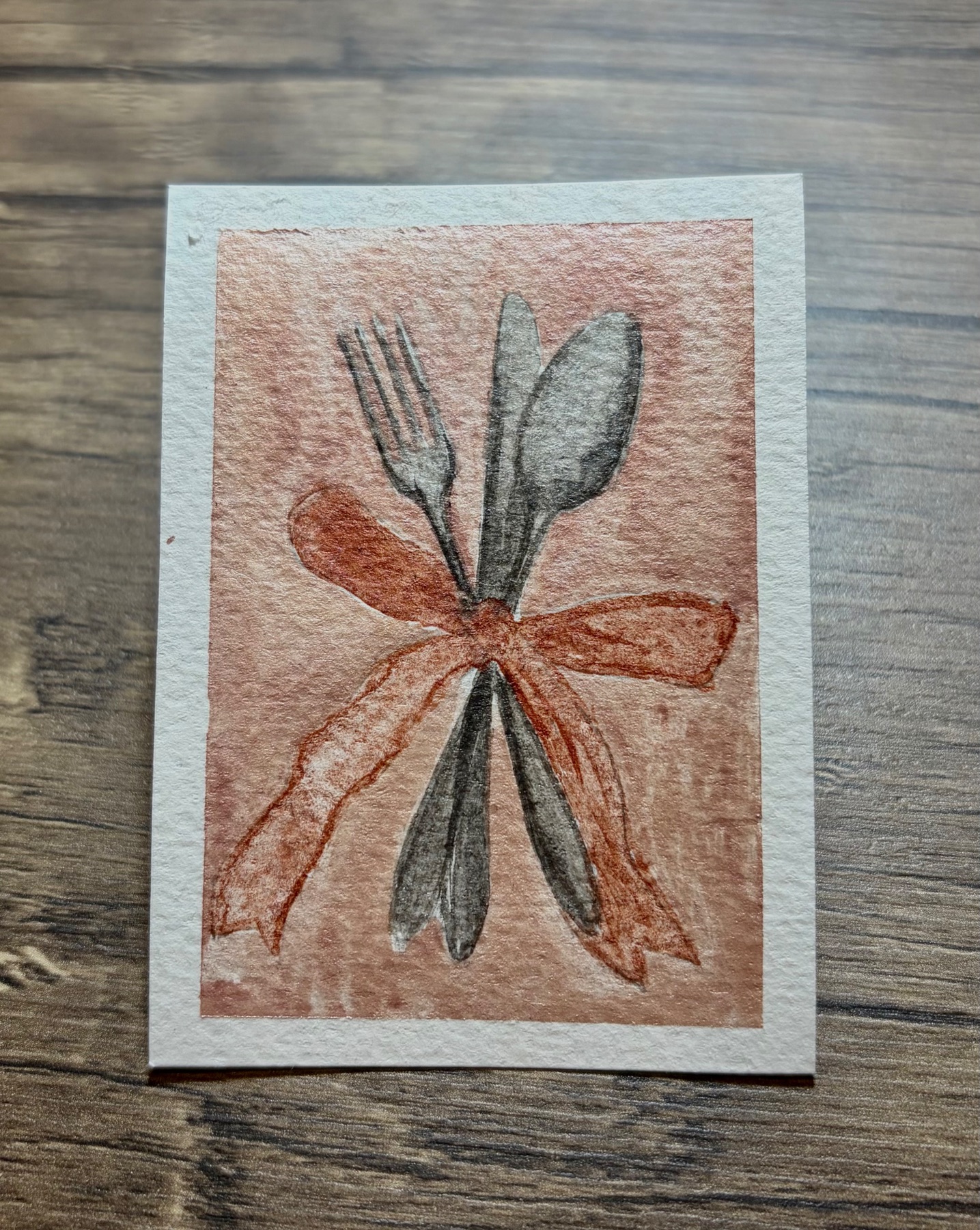 Set aceo art card