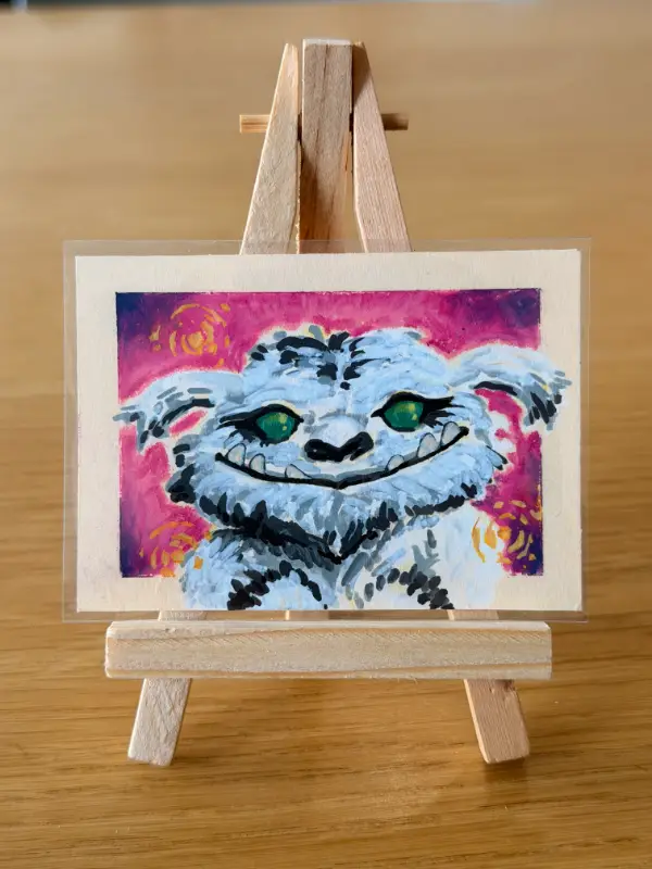 Gruff the Neverbeast aceo art card