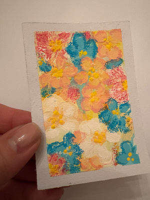 Summer Afternoon (4 of 4) aceo art card thumbnail 2