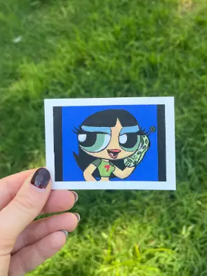 Teen Buttercup aceo art card thumbnail 2