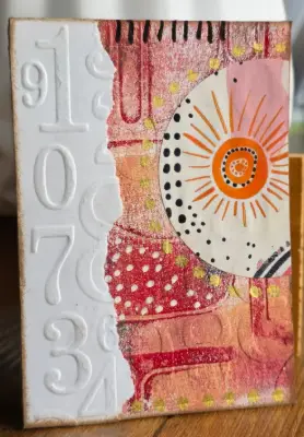 Sun Code aceo art card thumbnail 2