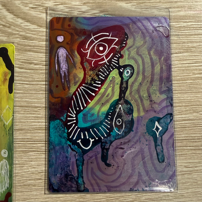 Isolation aceo art card thumbnail 1