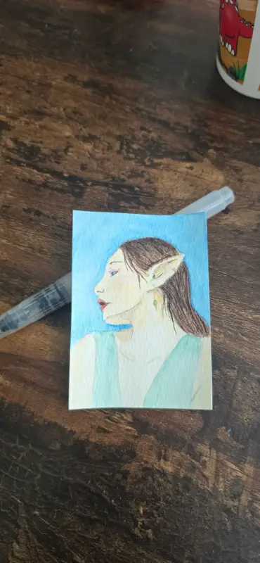 Feyre Darling aceo art card