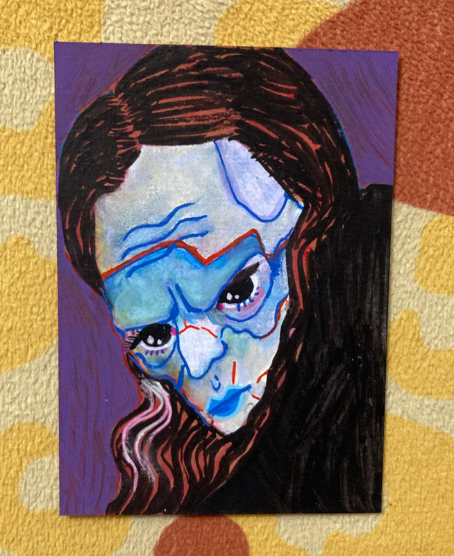 Frankenstein’s Creature aceo art card