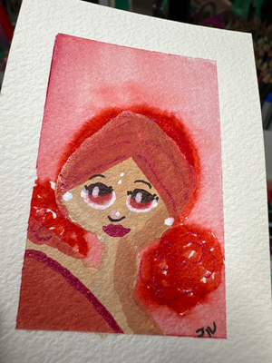 Irene aceo art card thumbnail 2