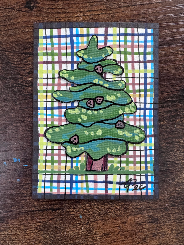 Lonesome Pine aceo art card