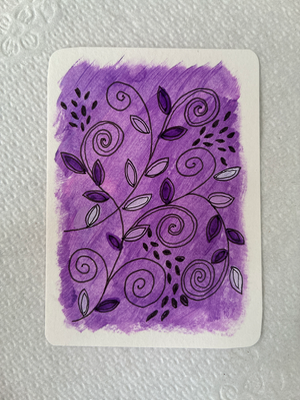 Viney Vision aceo art card thumbnail 2