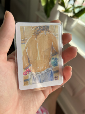 YES chef aceo art card thumbnail 1