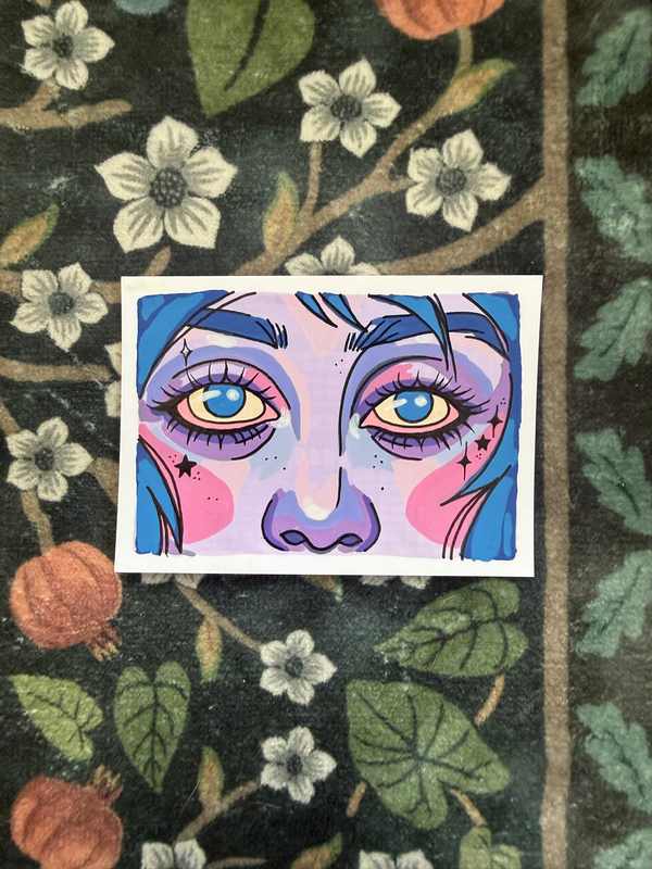 Astrid’s Eyes aceo art card