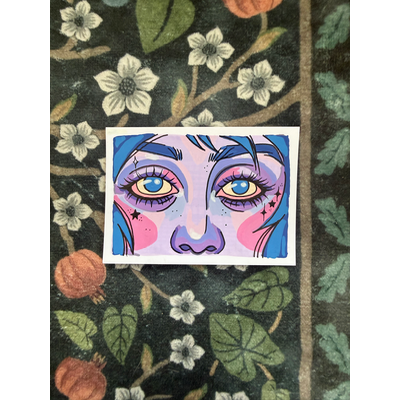 Astrid’s Eyes aceo art card thumbnail 1