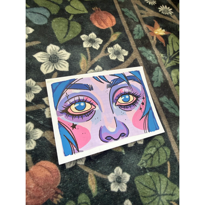 Astrid’s Eyes aceo art card thumbnail 2