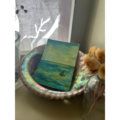 Yesterday aceo art card thumbnail 1