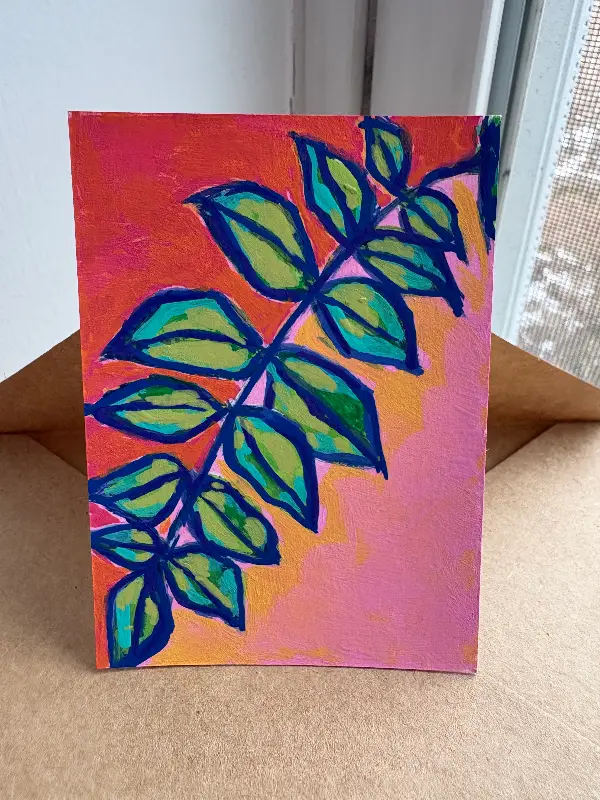 Bright Vine aceo art card