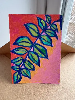 Bright Vine aceo art card thumbnail 1