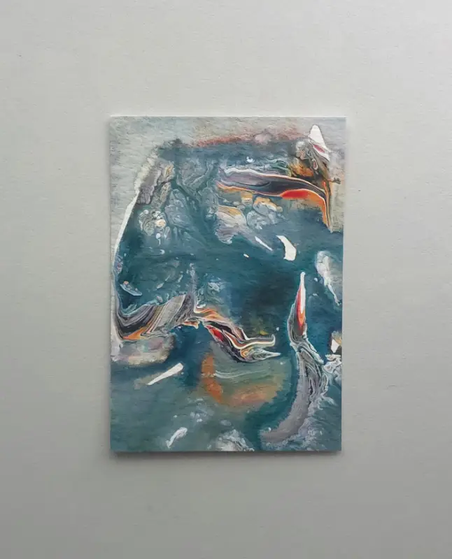 Creation aceo art card