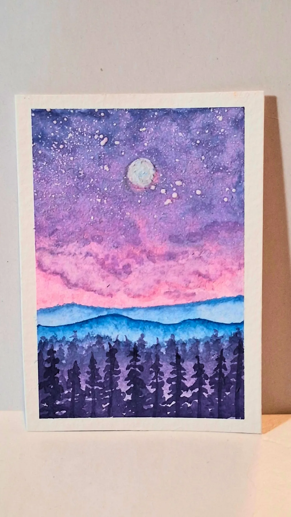 Twilight Ridge aceo art card