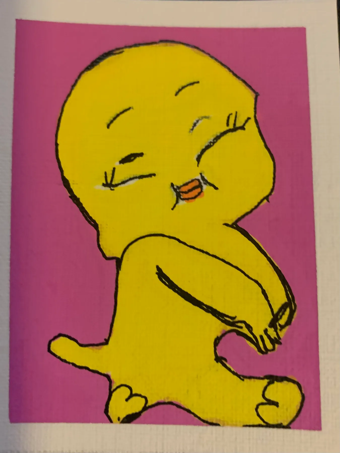 Tweety Sweety aceo art card