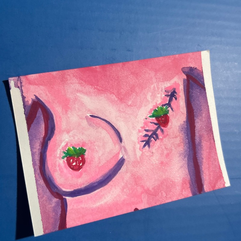 Just as sweet aceo art card