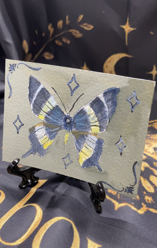 Whimsy Alcides orontes aceo art card