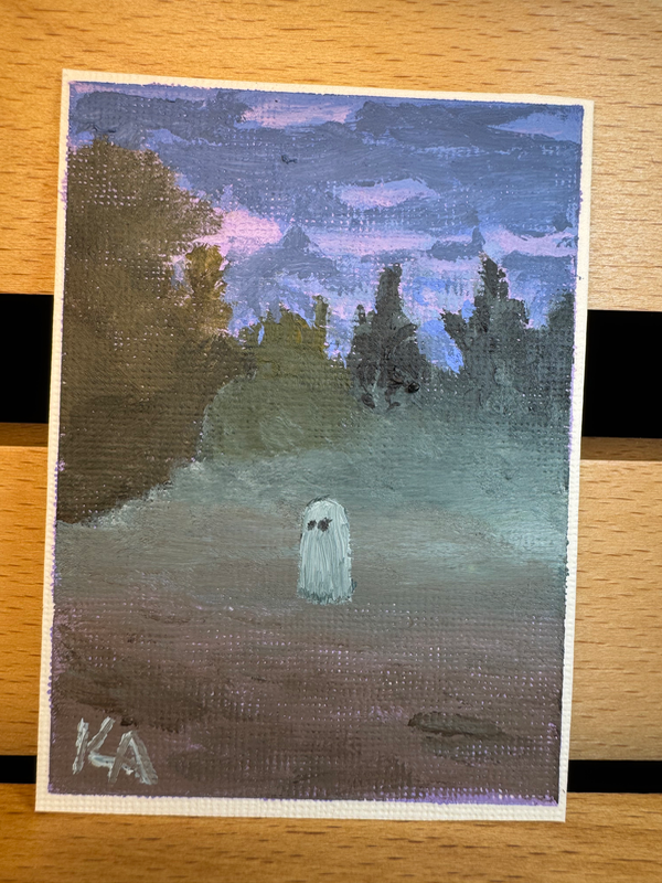 Runaway aceo art card