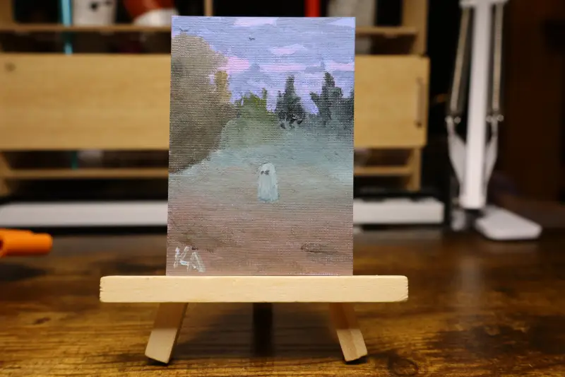 Runaway aceo art card