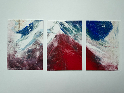 America 250 | 38.8894°N 77.0352°W National Mall, Washington D.C. | Original ACEO Bundle aceo art card thumbnail 1