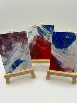 America 250 | 38.8894°N 77.0352°W National Mall, Washington D.C. | Original ACEO Bundle aceo art card thumbnail 3