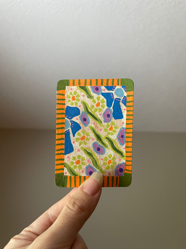 Tangerine Dreams aceo art card
