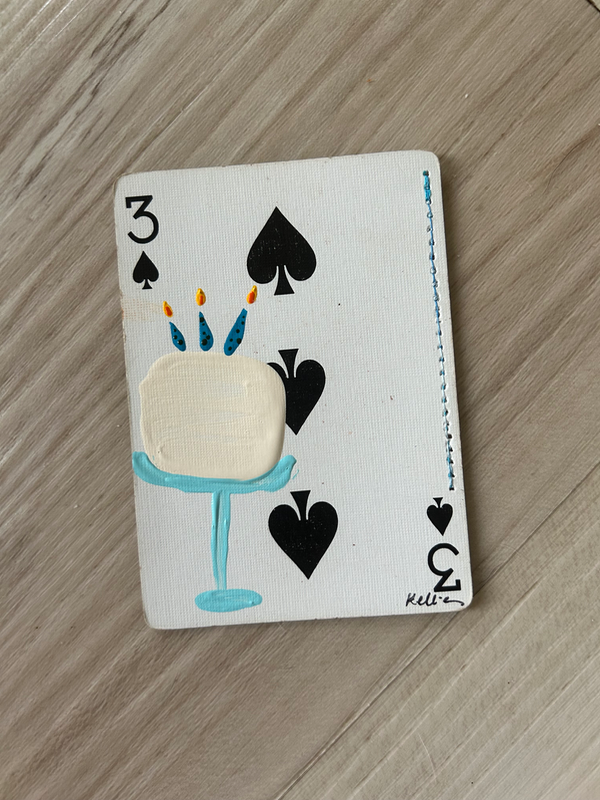 3 Birthday Wishes 🥳 aceo art card