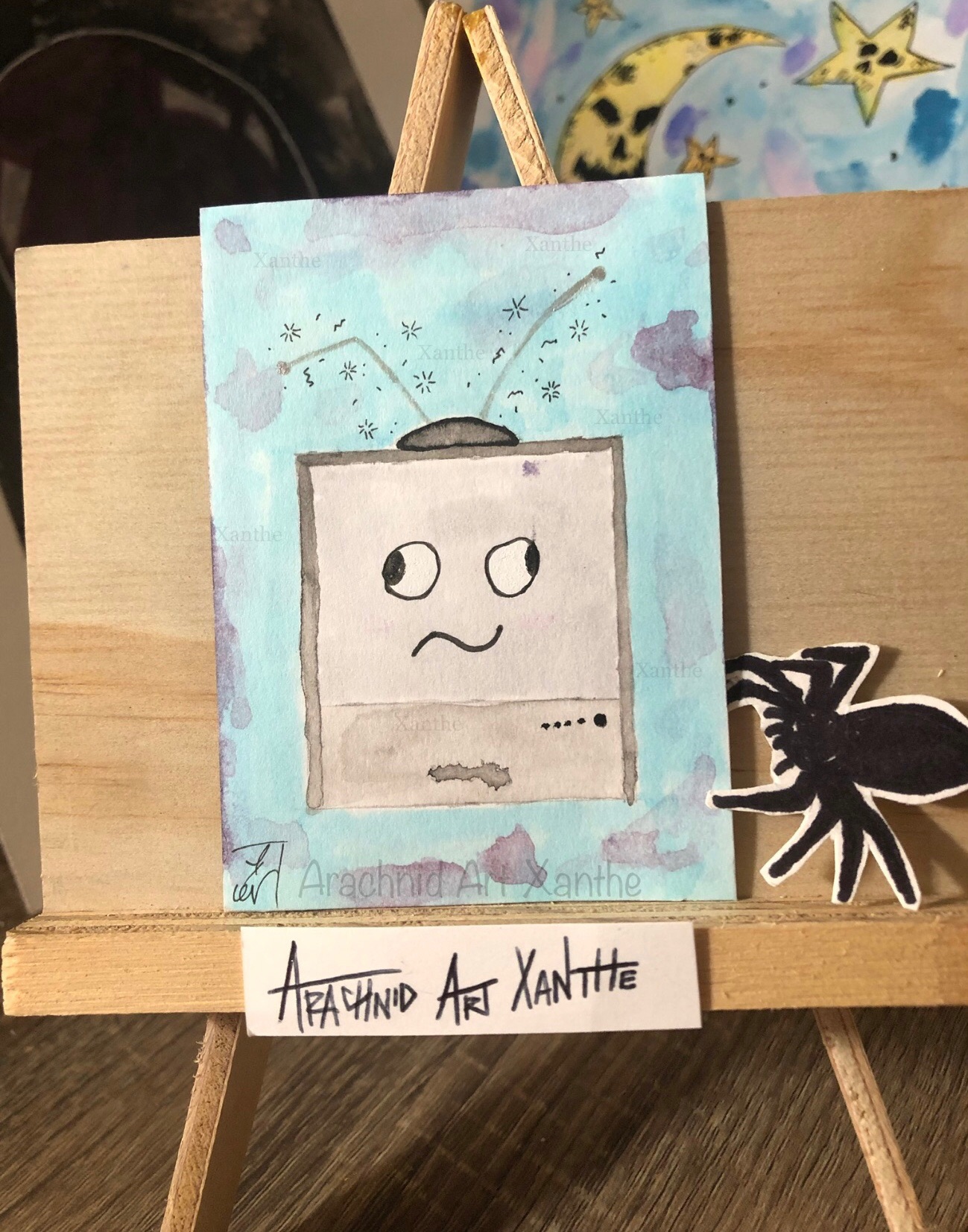 MINDLESS | COPIC markers & inks aceo art card