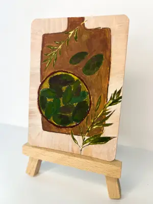Olive Theory | Charcuterie #3 aceo art card thumbnail 1