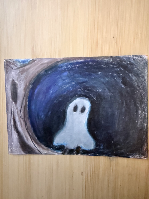 Little Spook aceo art card