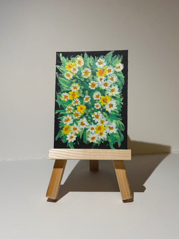 Daisy daydream aceo art card