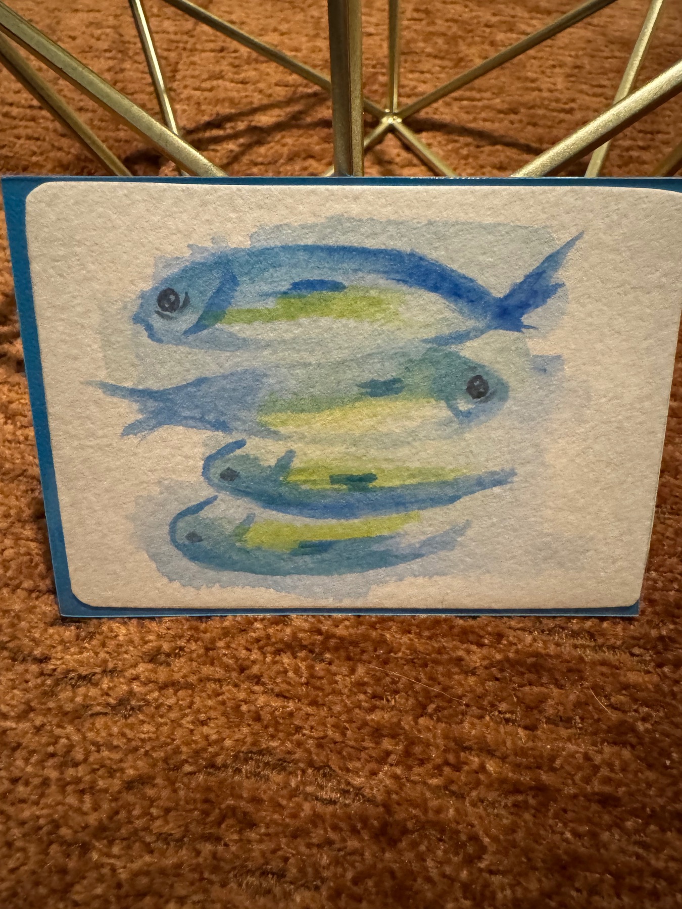 Sardine Group aceo art card